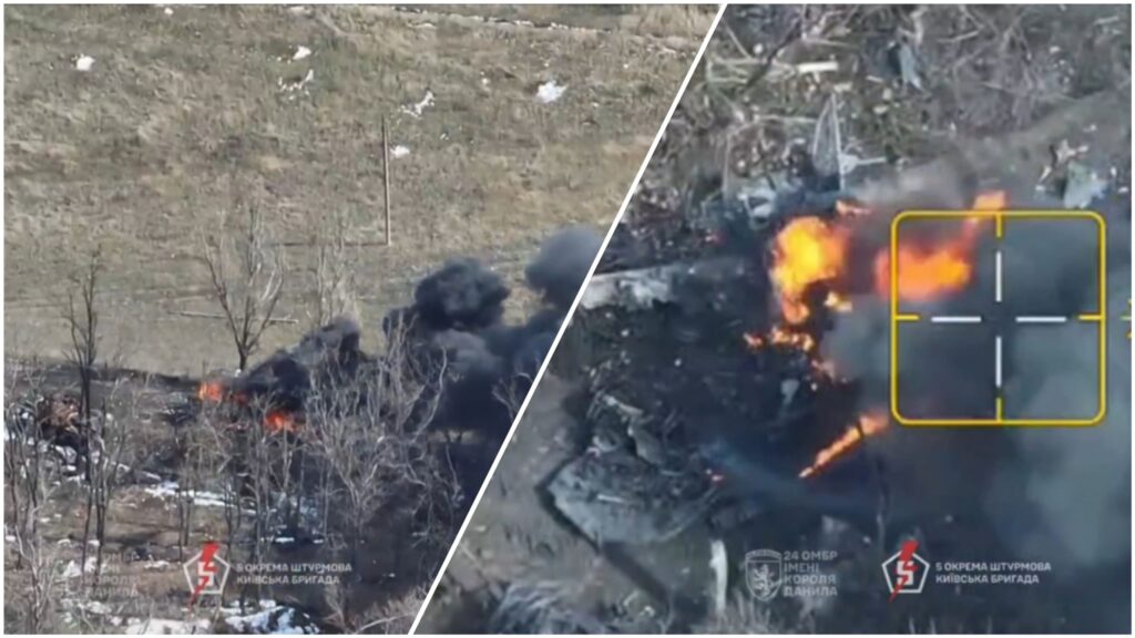 Воїни 24 і 5 бригад ліквідували росіян на бронетехніці біля Часового Яру