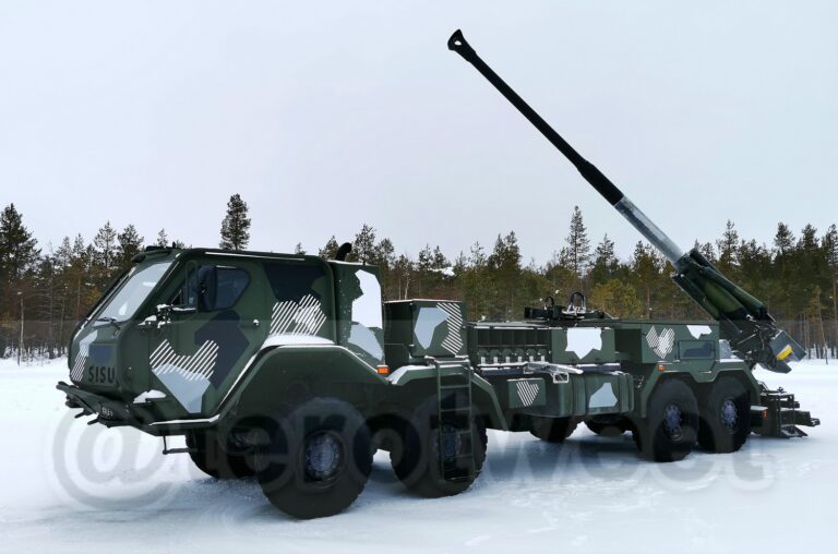 У Фінляндії презентували прототип колісної 155-мм САУ ARVE