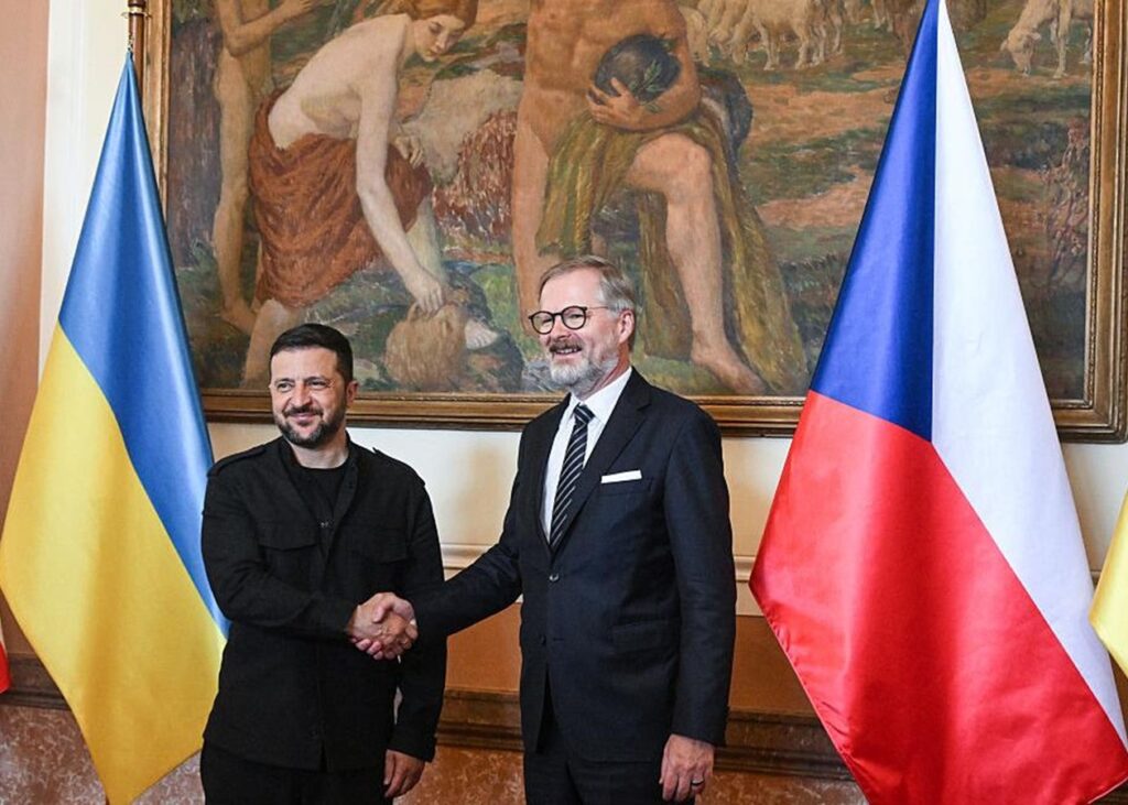 Зеленський проводить переговори з прем’єром Чехії