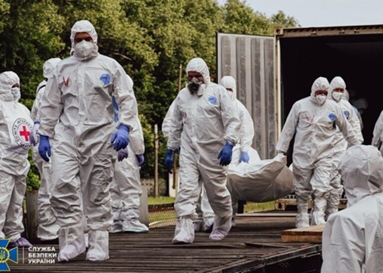 В МВС розповіли про долю 20 тіл російських солдат