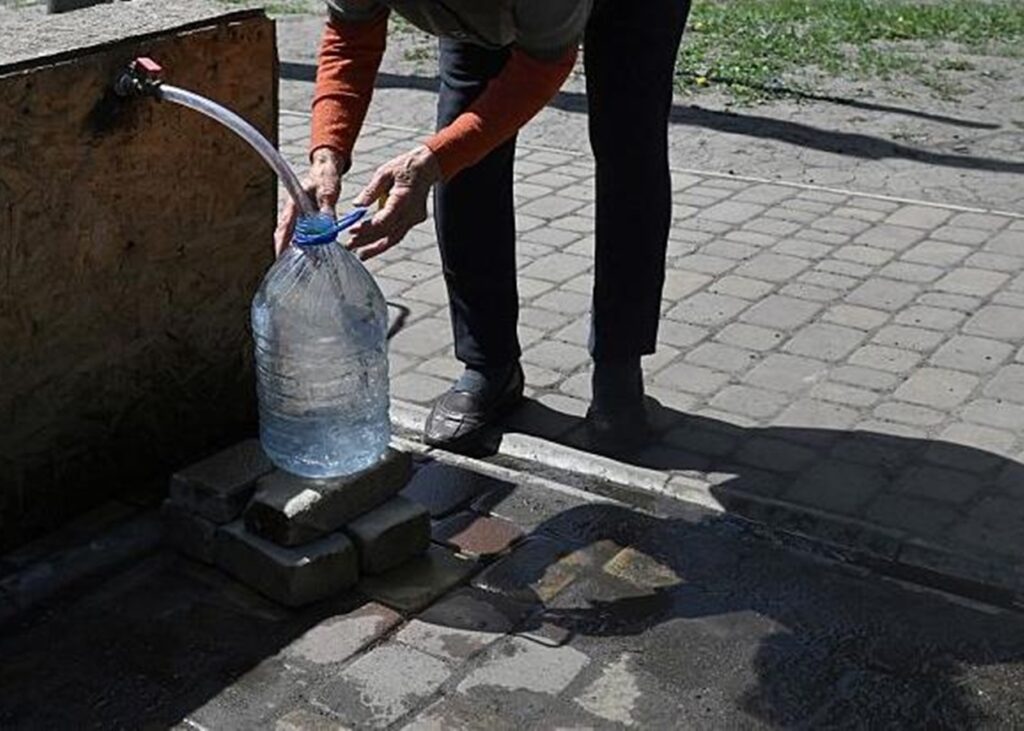 В "ДНР" заявили про подачу води раз на три дні
