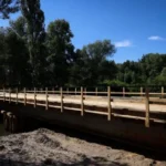 На Київщині закрито проїзд аварійним мостом у Лебедівці