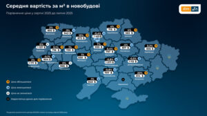 Попит та ціни зростають: яка вартість житла в регіонах України