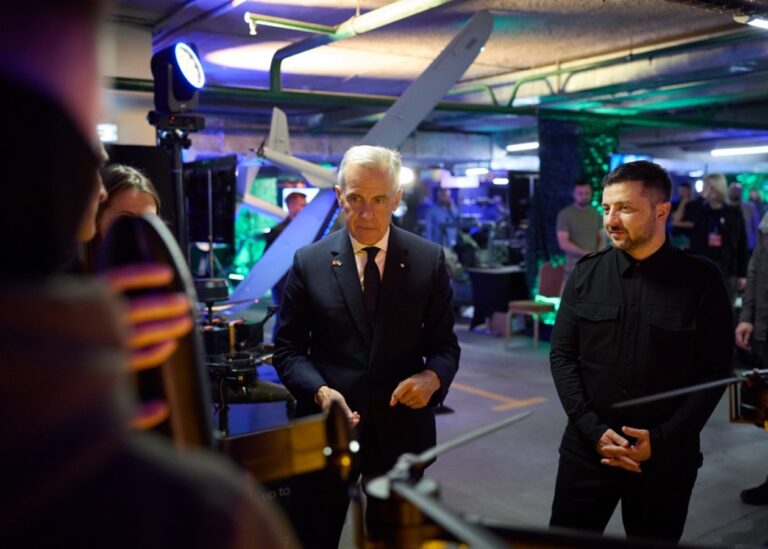 Карні оглянув новітні українські воєнні розробки