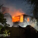З'явилося відео "прильоту" по будинку в Запоріжжі