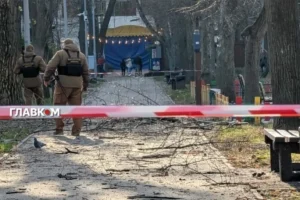 Російські дрони атакували дитячу залізницю у столиці (фото)