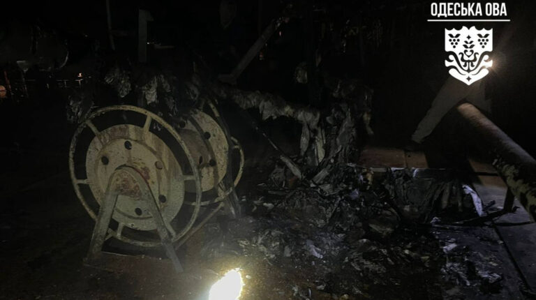 Росіяни знову атакували портову інфраструктуру на Одещині