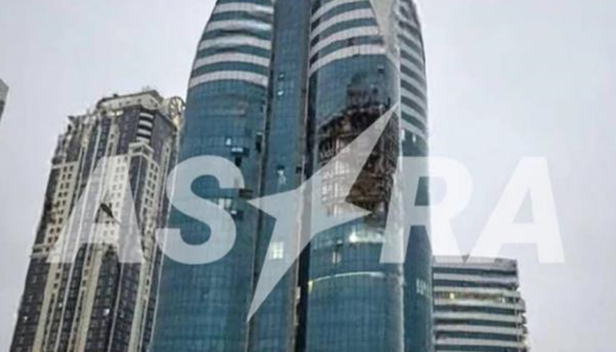 У Чечні через удар дрона в будівлі Грозний-сіті прогримів вибух - ЗМІ