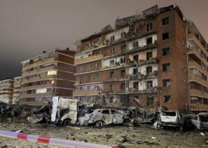 У РФ ракета ППО влучила у багатоповерхівку - OSINT