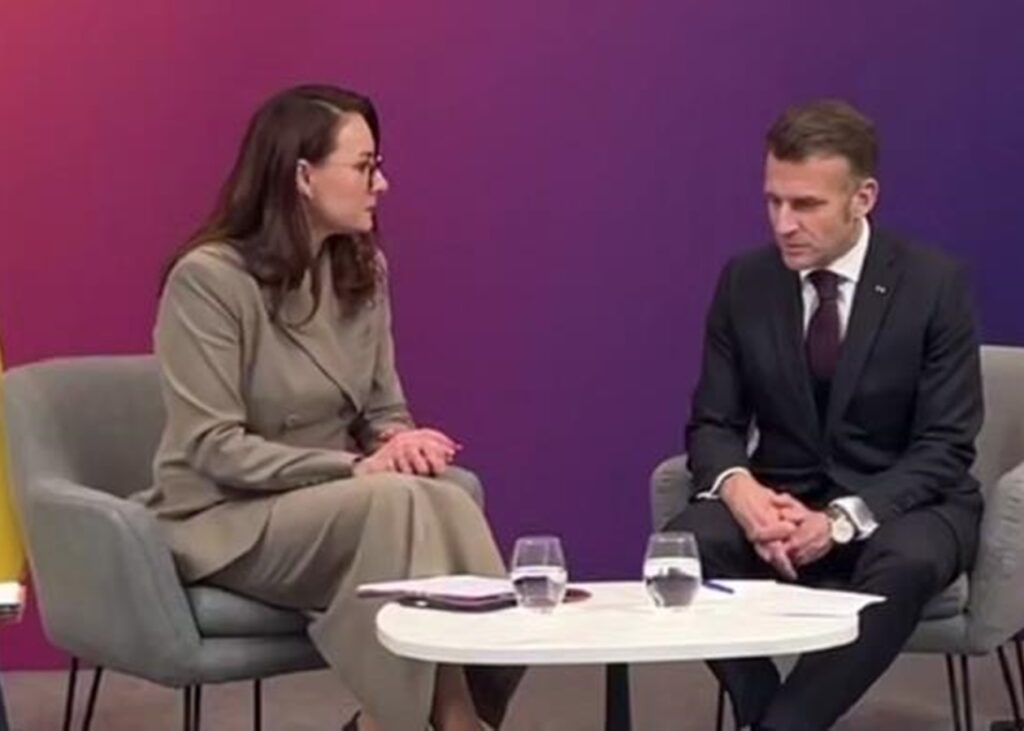 Свириденко зустрілася з Макроном у Парижі