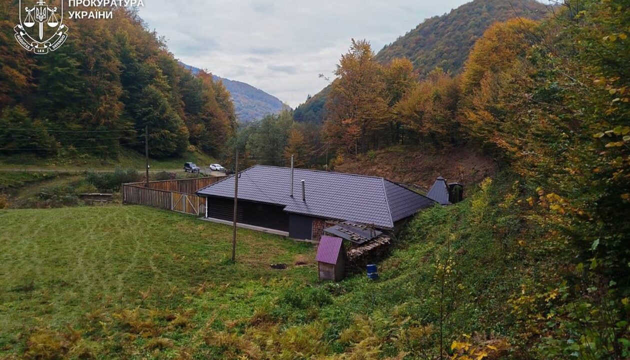 Лісничий з Закарпаття збудував маєток на самовільно захопленій ділянці