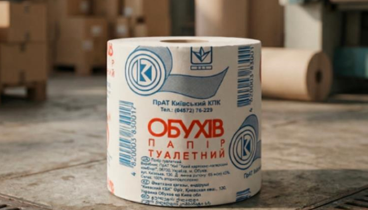 Найбільший виробник туалетного паперу в Україні призупинив роботу