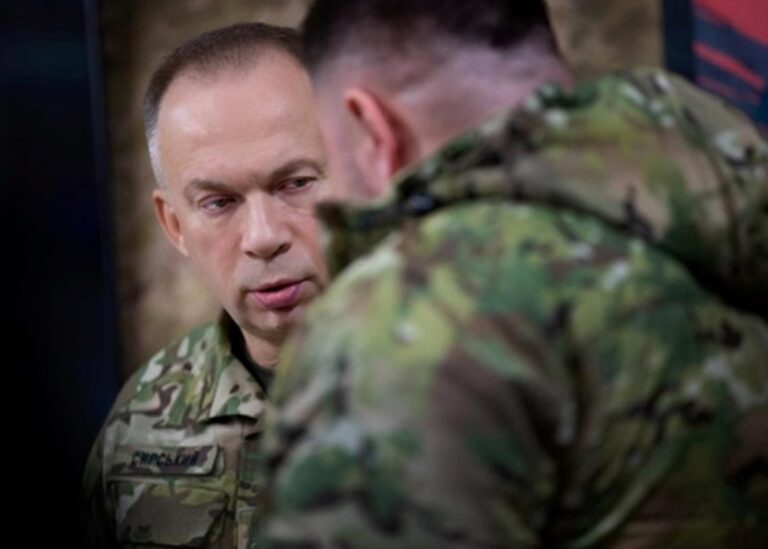 Сирський зустрівся з бійцями після критики втрат під Покровськом