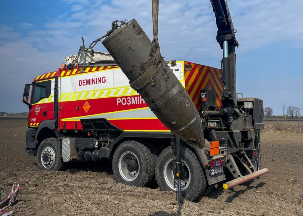 На Київщині знову знайшли бойову частину Кинджала