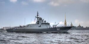 У ССО розповіли про російський ракетний корабель Каракурт з Калібрами на борту, який було уражено в порту Приморська