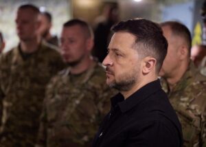 Зеленський прибув на південний фронт
