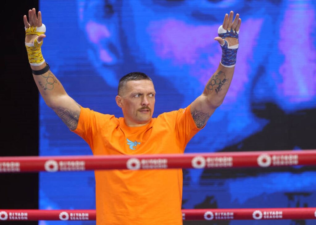 Усик підготувався до бою з Верхувеном