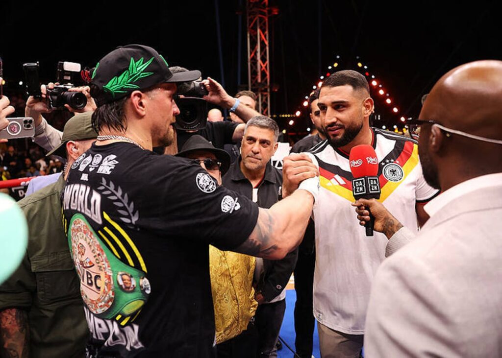 Тимчасовий чемпіон WBC записав послання для Усика