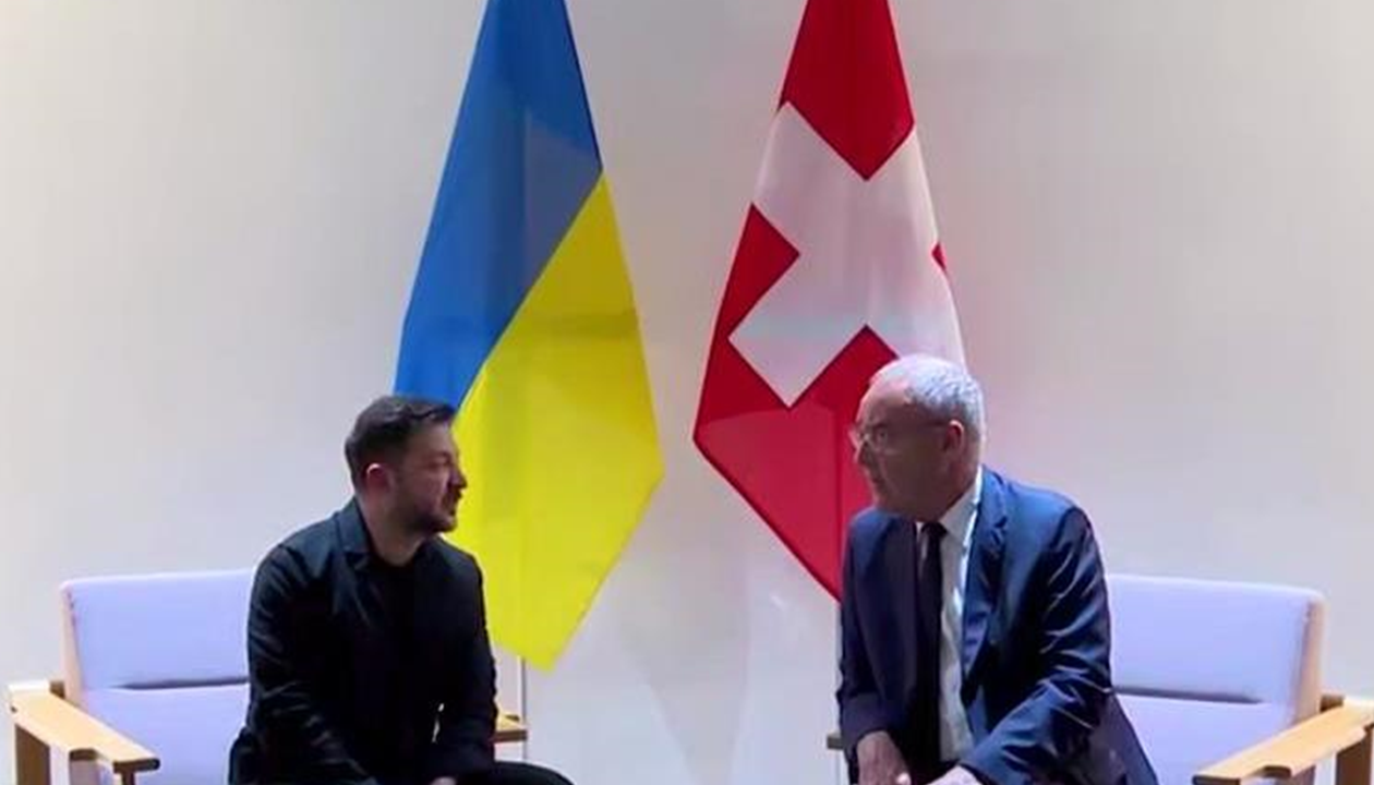 Зеленський зустрівся з президентом Швейцарії