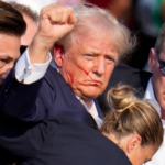 Замах на Трампа 13 липня 2024 року. Куля кілера зачепила щоку Дональда Фредовича