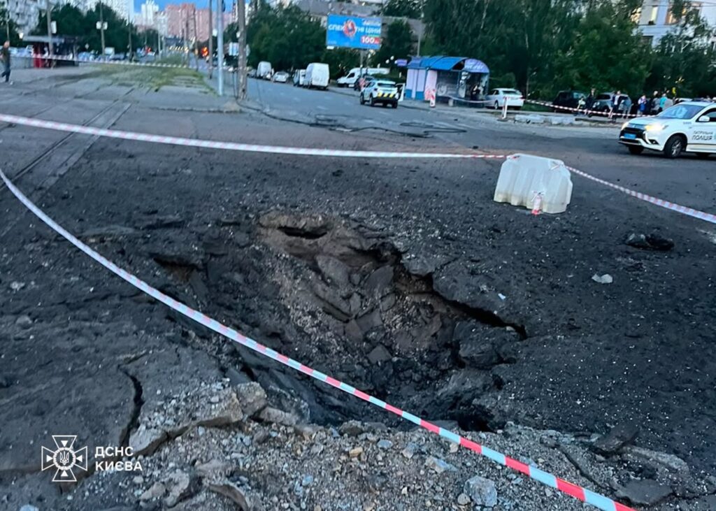 РФ атакували Київ балістикою, начиненою шрапнеллю - голова РДА