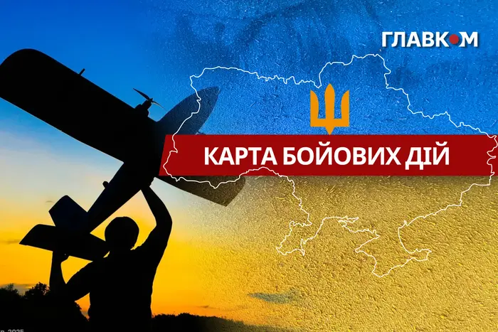 Карта бойових дій в Україні станом на 13 липня 2026 року
