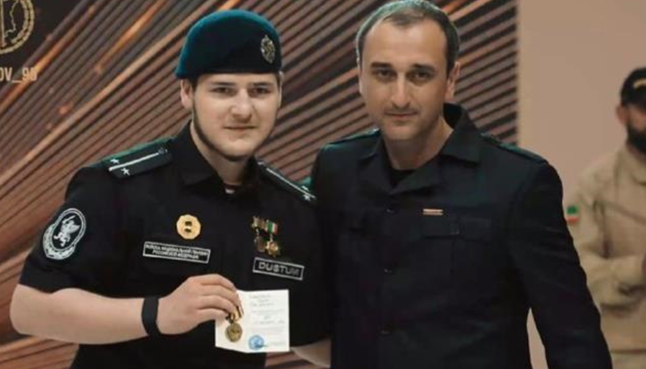 Адам Кадиров отримав нову медаль