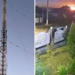 У Молдові дрон вибухнув біля вежі мобільного зв’язку (фото)
