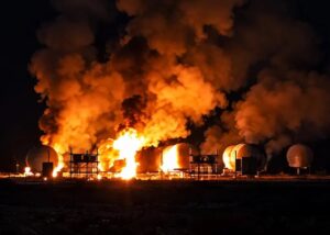 Двом німцям загрожує до 12 років за підпал Starlink у Болгарії